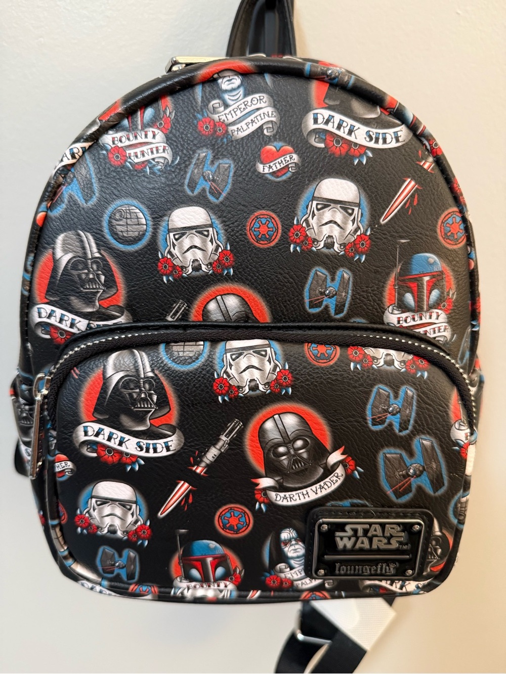 *BRAND NEW* Retro Style Tattoo Star Wars Dark Side Loungefly